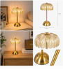 Yellow Glass Decorative Cordless Table Lamp